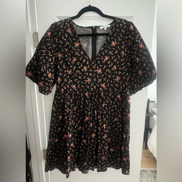 Madewell Floral Print Mini Dress - Picture 1 of 4